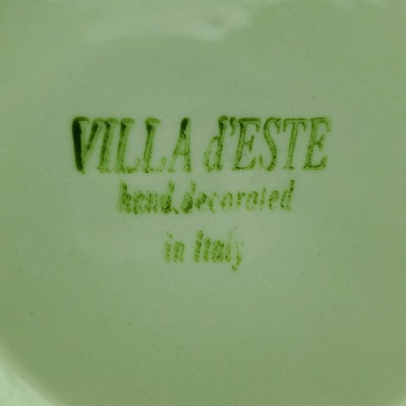 Villa d'Este Fruit Salad Plates VDI1 Pears Cherries Apples Plums Display Plates - Picture 7 of 8